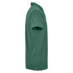 Polo unissexo de algodão orgânico de manga curta 160 g/m² Ipanema cor verde-escuro segunda vista