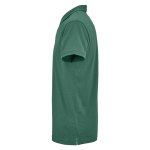 Polo unissexo de algodão orgânico de manga curta 160 g/m² Ipanema cor verde-escuro terceira vista 