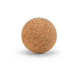 Esfera de cortiça compacta para aliviar pontos de tensão muscular cor natural