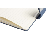 Conjunto A5 de caderno em pele sintética com caneta e folhas pautadas