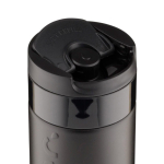 Copo térmico de aço inoxidável com mecanismo anti-gotejo Dopper 400 ml cor preto quinta vista