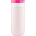 Copo térmico de aço inoxidável com mecanismo anti-gotejo Dopper 400 ml cor cor-de-rosa terceira vista