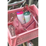 Copo térmico de aço inoxidável com mecanismo anti-gotejo Dopper 400 ml cor cor-de-rosa quinta vista