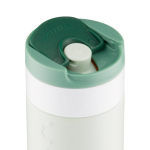 Copo térmico de aço inoxidável com mecanismo anti-gotejo Dopper 400 ml cor verde bosque primeira vista