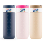 Copo térmico de aço inoxidável com mecanismo anti-gotejo Dopper 400 ml primeira vista