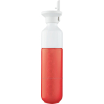 Garrafa de aço inoxidável com palhinha Dopper Original 450 ml cor vermelho primeira vista