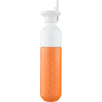 Garrafa de aço inoxidável com palhinha Dopper Original 450 ml cor cor-de-laranja primeira vista