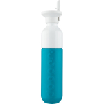 Garrafa de aço inoxidável com palhinha Dopper Original 450 ml cor azul bondi primeira vista