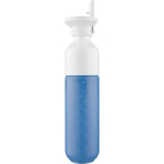 Garrafa de aço inoxidável com palhinha Dopper Original 450 ml cor azul real primeira vista