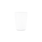 Copo reutilizável e reciclável de plástico versão mini 220 ml cor branco