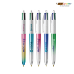 Caneta de plástico feita na UE multicarga e tinta de 4 cores BIC®