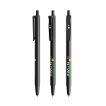 Caneta de plástico com mecanismo de clique e tinta preta Clic Stic BIC® cor preto