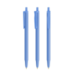 Caneta de plástico com mecanismo de clique e tinta preta Clic Stic BIC® cor azul