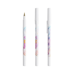 Caneta de plástico de escrita suave com tinta azul Round Stic BIC® cor branco-sujo