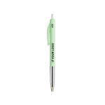 Caneta de plástico retrátil e ergonómica com tinta azul BIC® vista principal