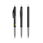 Esferográfica de plástico retrátil com escrita preta M10® Clic BIC® cor preto