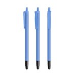 Caneta de plástico com ponteiro tátil e tinta azul Clic Stic BIC® cor azul