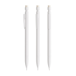Lapiseira de plástico recarregável com borracha e 2 minas 0,7 mm BIC® cor branco