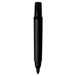 Marcador permanente em plástico reciclado com tinta preta BIC® cor preto