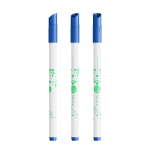 Marcador apagável de plástico, feito na UE, com tinta azul fina BIC® cor azul