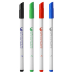 Marcador apagável de plástico, feito na UE, com tinta azul fina BIC® vista traseira