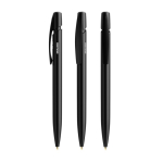 Caneta BIC® em material 100% biodegradável com tinta preta cor preto