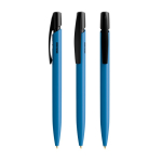 Caneta BIC® em material 100% biodegradável com tinta preta cor azul