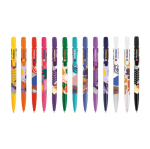 Caneta de plástico com pega ergonómica e tinta preta BIC®