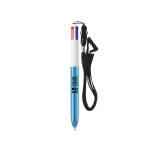Caneta plástico com acabamento metálico e tinta de 4 cores Shine BIC® vista principal
