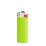 Isqueiro compacto de plástico com segurança infantil BIC® J25 cor verde-lima