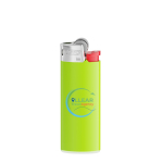 Isqueiro compacto de plástico com segurança infantil BIC® J25 cor verde-lima
