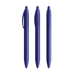 Caneta de plástico com corpo largo e tinta preta Wide Body BIC® cor azul-marinho