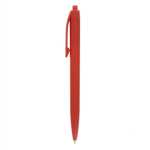 Caneta de plástico com mecanismo retrátil e escrita azul BIC® cor vermelho
