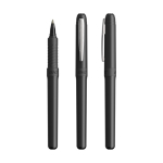 Roller em plástico com pega ergonómica e tinta azul Grip Roller BIC® cor preto