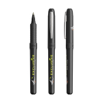 Roller em plástico com pega ergonómica e tinta azul Grip Roller BIC® cor preto