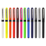 Roller de plástico com pega ergonómica e tinta preta Grip Roller BIC® vista traseira