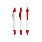 Caneta de plástico com impressão 360° e tinta azul Wide Body Mini BIC® cor vermelho