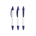 Caneta de plástico impressão 360º e tinta preta Wide Body Mini BIC® cor azul-marinho