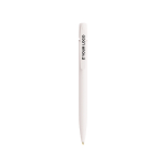 Caneta de plástico reciclado com clip resistente e tinta azul BIC® vista principal