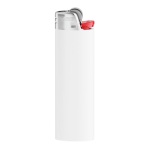 Isqueiro de plástico BIC® J26 com elevada segurança e durabilidade cor branco