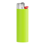 Isqueiro de plástico BIC® J26 com elevada segurança e durabilidade cor verde maçã