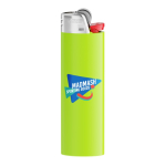Isqueiro de plástico BIC® J26 com elevada segurança e durabilidade cor verde maçã
