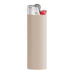 Isqueiro de plástico BIC® J26 com elevada segurança e durabilidade cor cinzento-claro