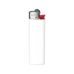Isqueiro de plástico com design fino e chama estável BIC® J23 cor branco