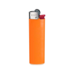 Isqueiro de plástico com design fino e chama estável BIC® J23 cor cor-de-laranja
