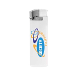 Isqueiro de plástico BIC® J38 de fácil acendimento por ignição cor branco