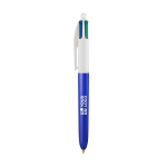 Esferográfica de plástico estilo glacê com tinta em 4 cores BIC® vista principal