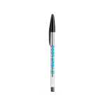 Caneta clássica em plástico transparente com tinta preta BIC® Cristal® vista principal