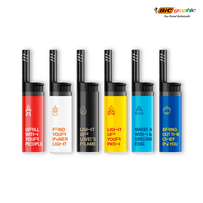 Isqueiro de plástico com ponta estendida grande alcance EZ Reach™ BIC®