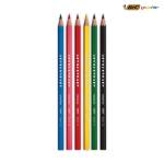 Conjunto de colorir reciclado com certificação FSC® e 6 lápis BIC®